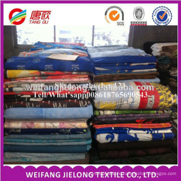 cvc 30*30 78*65 printed fabric stock lot